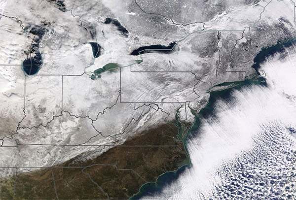 Snow Across the United States