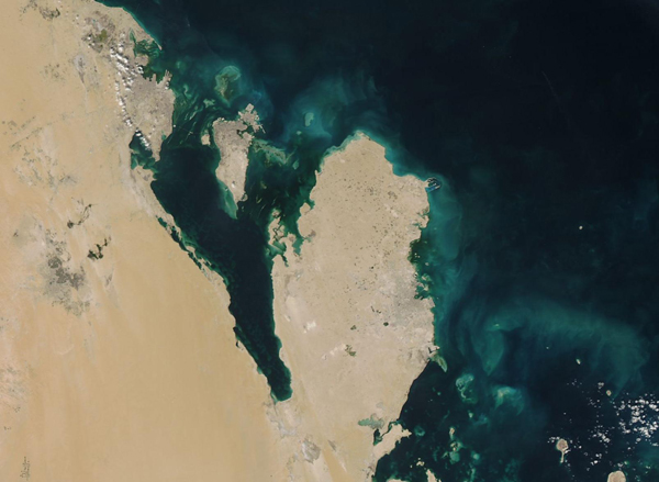 Persian Gulf (Qatar, Bahrain, Saudi Arabia)