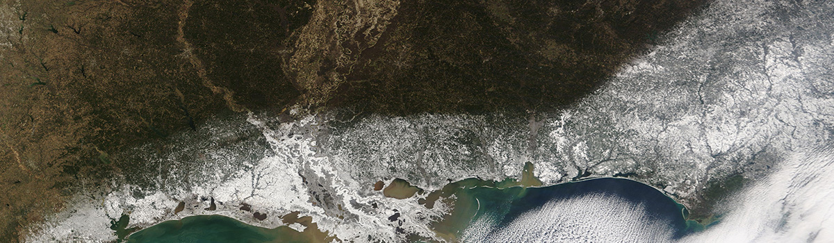 Snow in the Southeastern United States