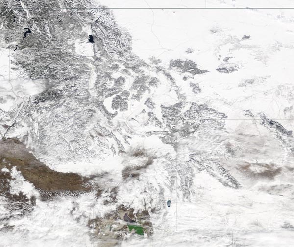 Snow in the Western United States
