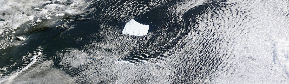 Iceberg A 23a Continues Northward Drift