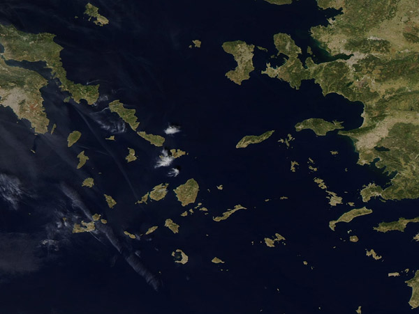 Greece, Turkey, and the Aegean Sea