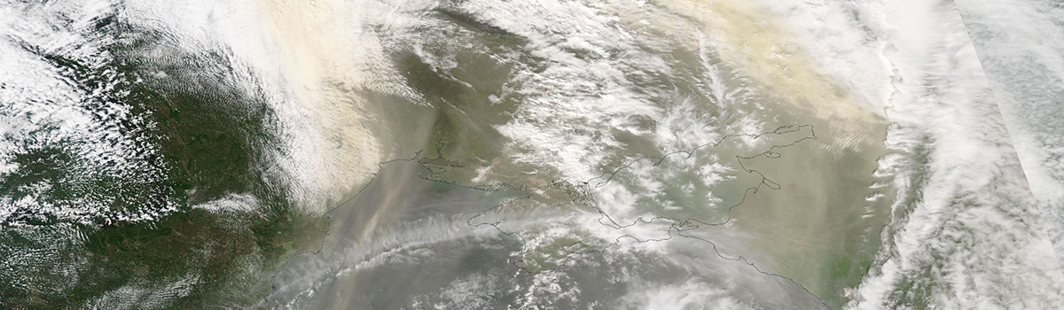 Dust over Eastern Europe