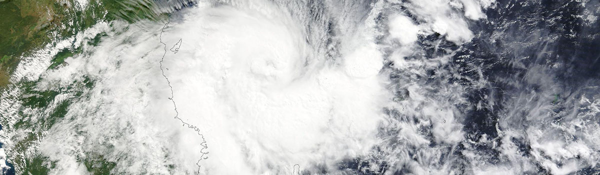Tropical Cyclone Hidaya off Tanzania