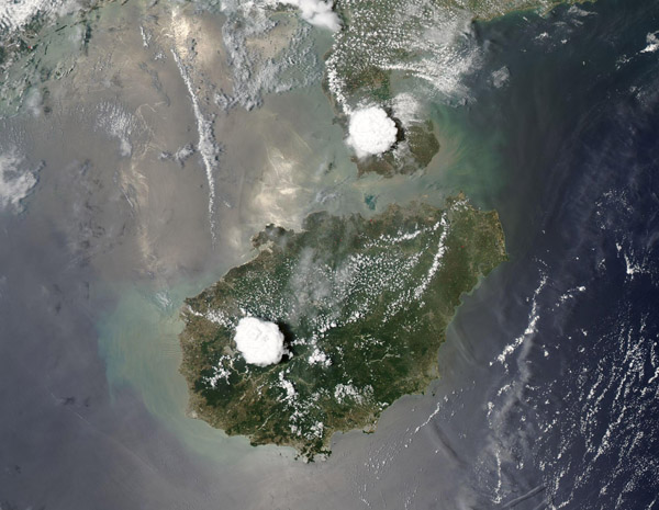 Localized Cloud in Hainan