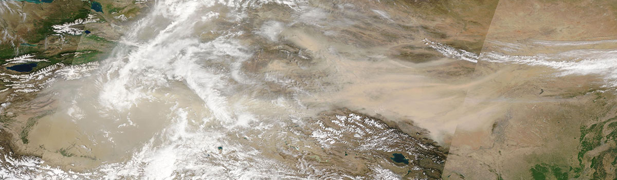 Heavy Dust across China