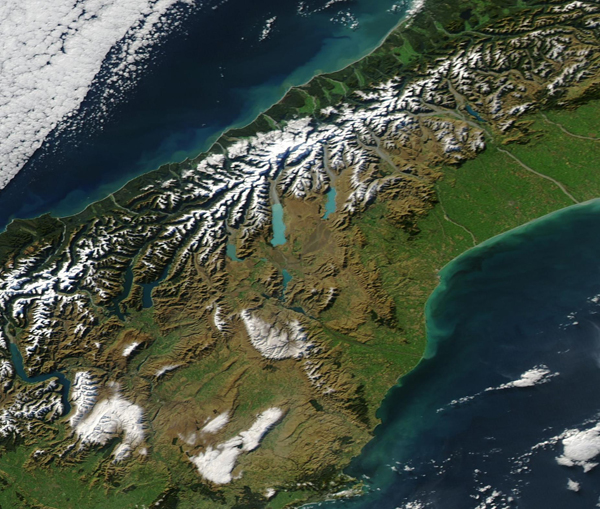 Aoraki Mount Cook National Park and the Southern Alps
