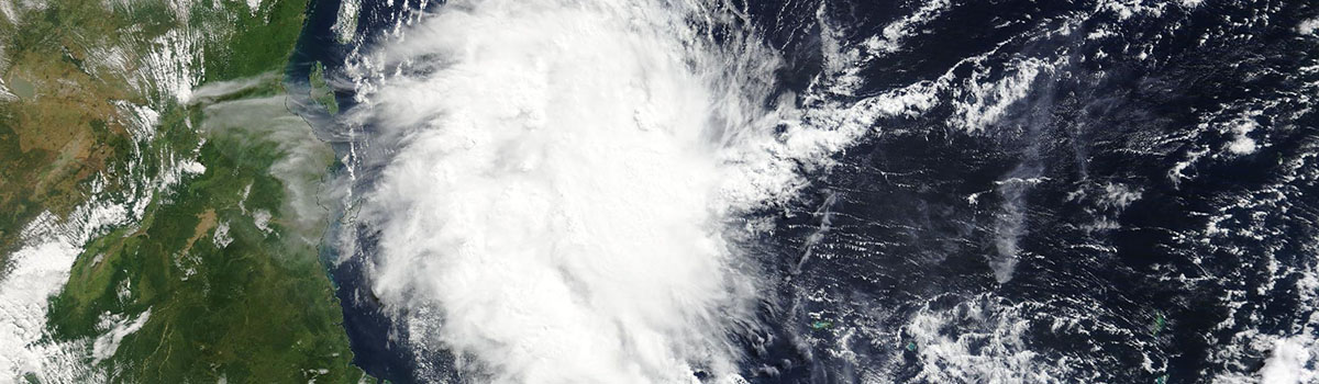 Tropical Cyclone Ialy off Tanzania