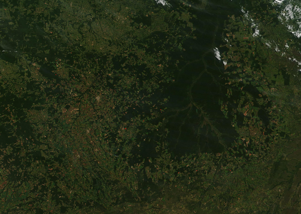 The Xingu Indigenous Park, Mato Grosso, Brazil