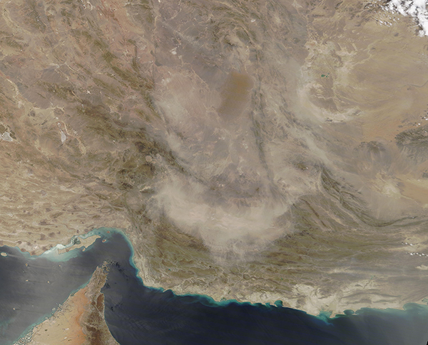 Dust in Iran