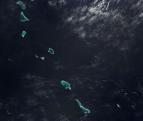 Gilbert Islands, central Pacific Ocean