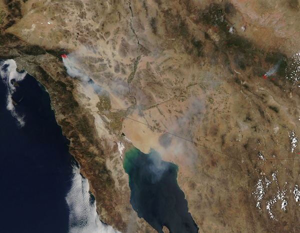 Fires in southwestern United States