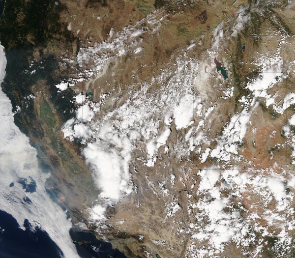 Fires in the western United States