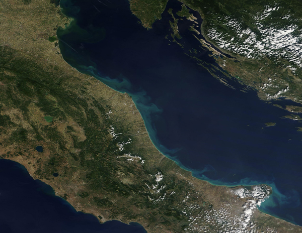 Italy and the Adriatic Sea