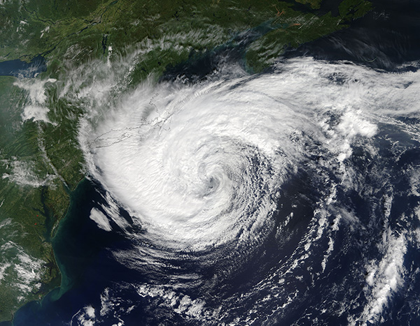 Tropical Storm Jose (12L) off northeastern United States