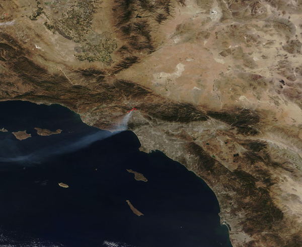 Wildfires in Los Angeles County, California