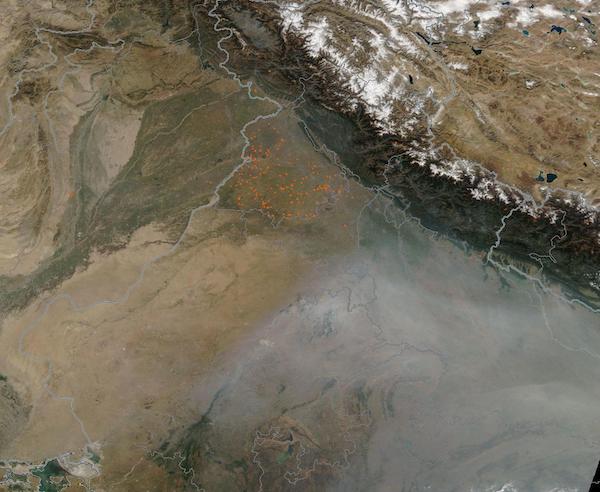 Fires in India