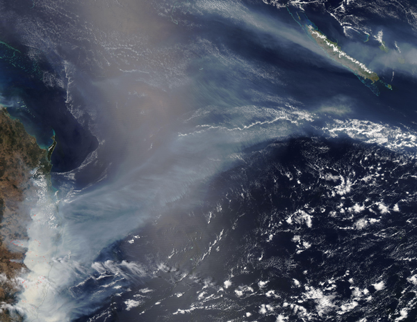 Smoke From New South Wales Fires