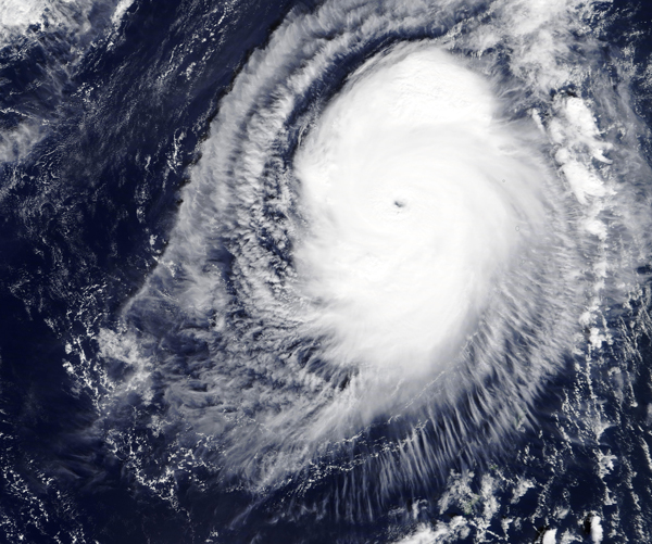 Typhoon Fengshen off Guam