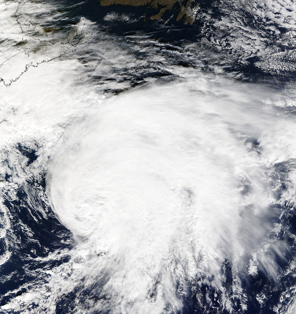 Hurricane Kate (12L) in the North Atlantic Ocean