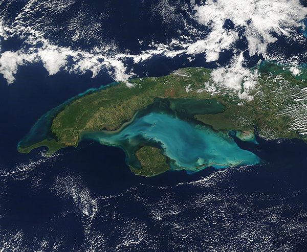 Cuba and the Gulf of Batabano
